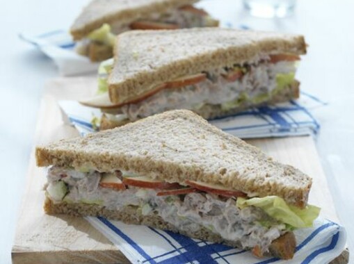 sandwich met tonijnsalade