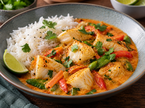 Schelvis curry